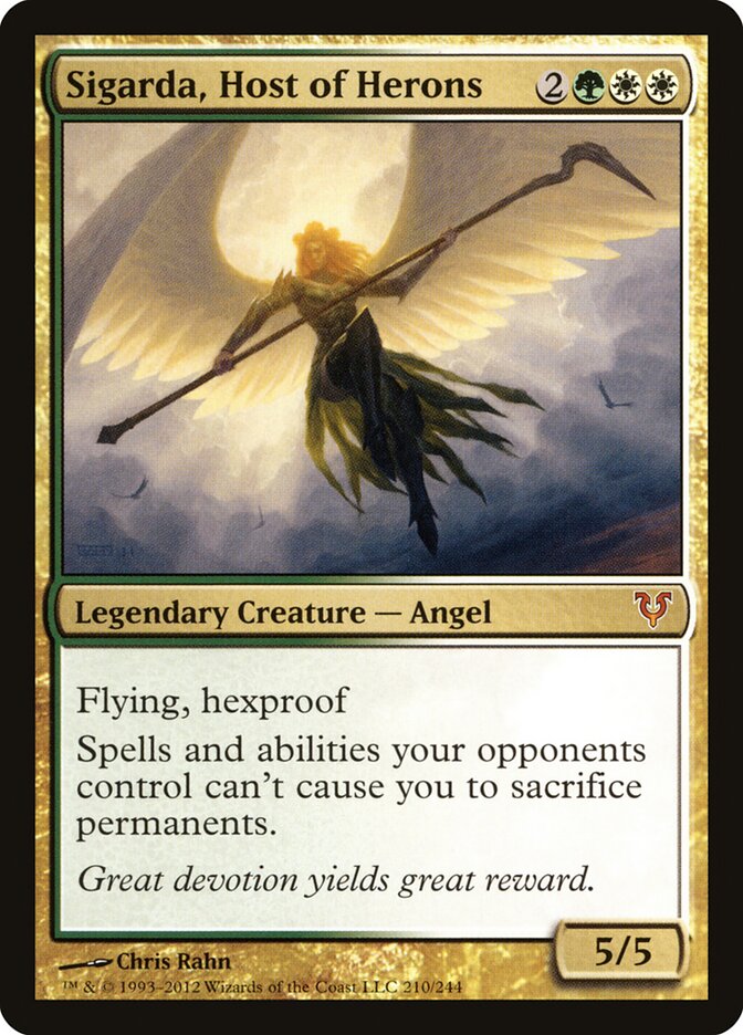 Sigarda, Host of Herons (210) - Avacyn Restored (AVR)
