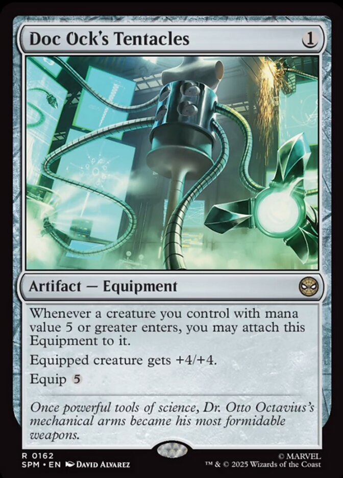 Doc Ock's Tentacles (162) - [Foil] Marvel's Spider-Man (SPM)