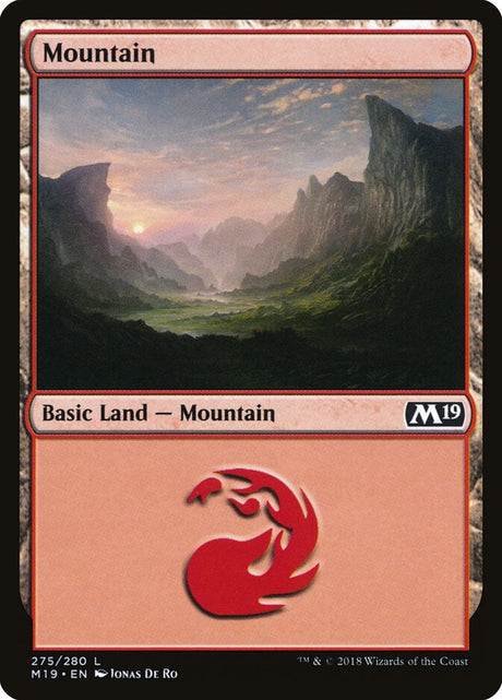 Mountain (275) - Core Set 2019 (M19)