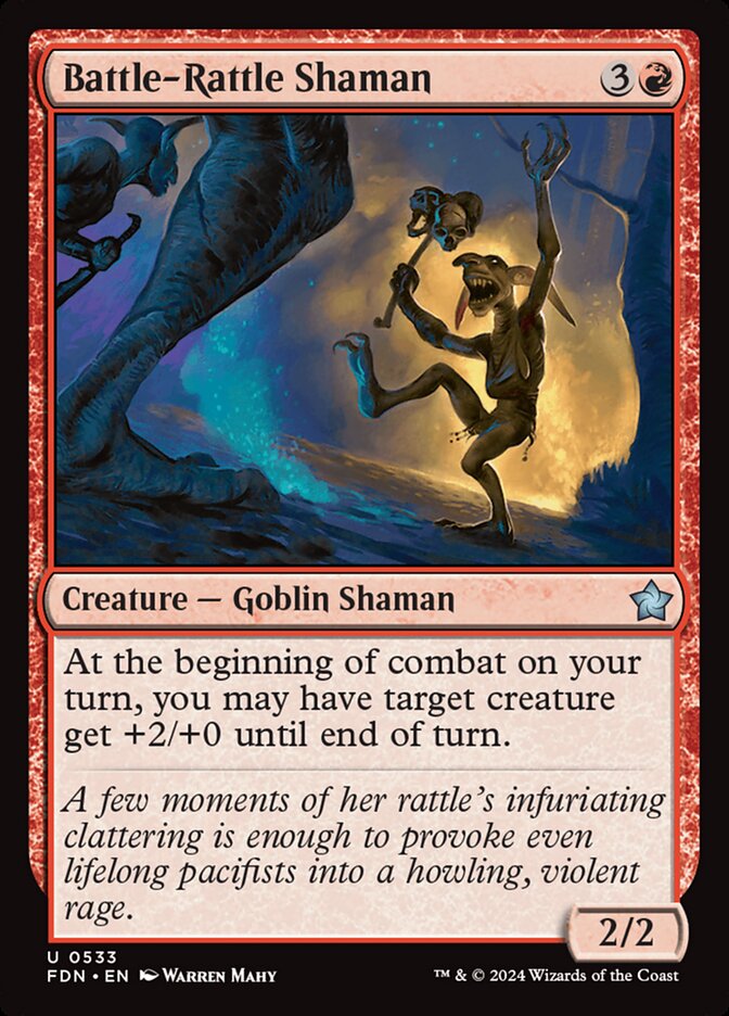 Battle-Rattle Shaman (533) - Foundations (FDN)