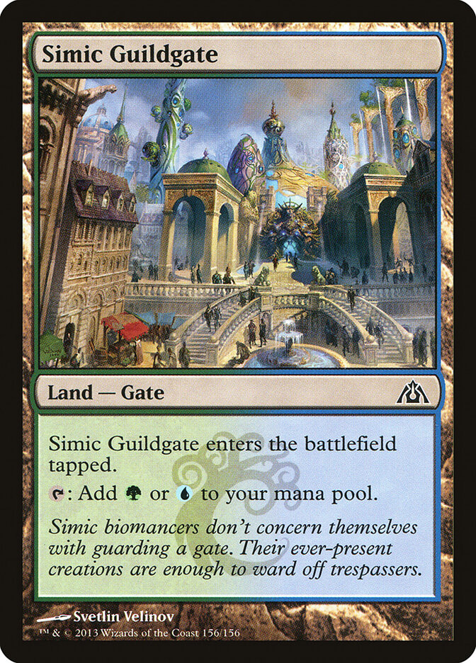 Simic Guildgate (156) - Dragon's Maze (DGM)