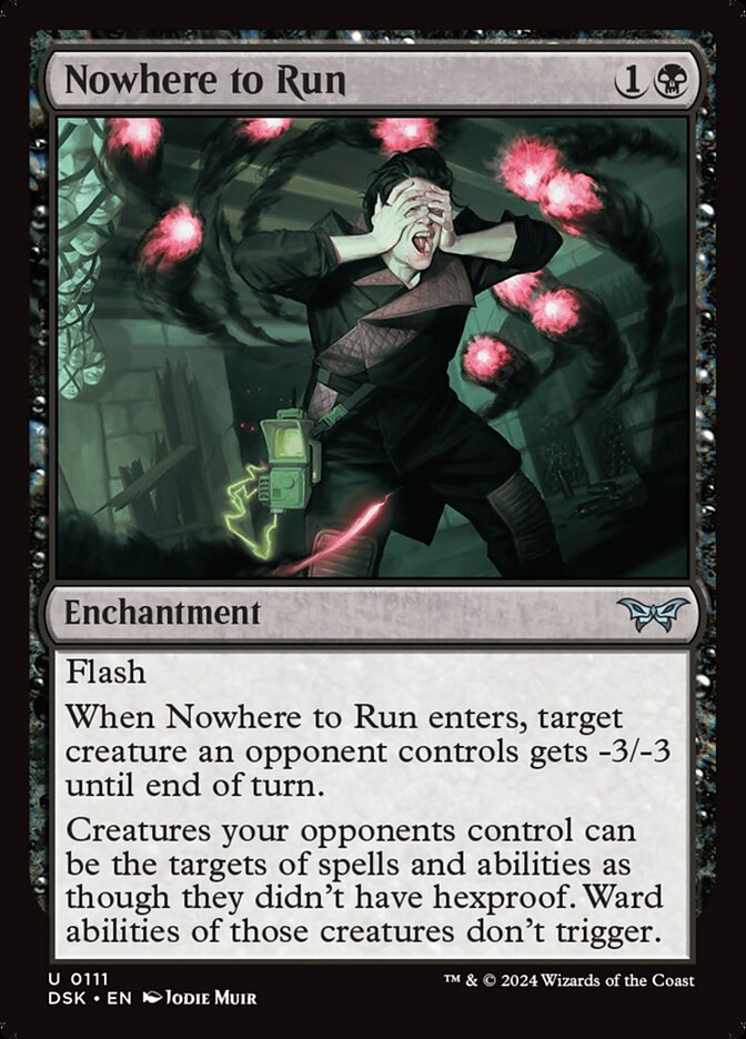 Nowhere to Run - [Foil] Duskmourn: House of Horror (DSK)