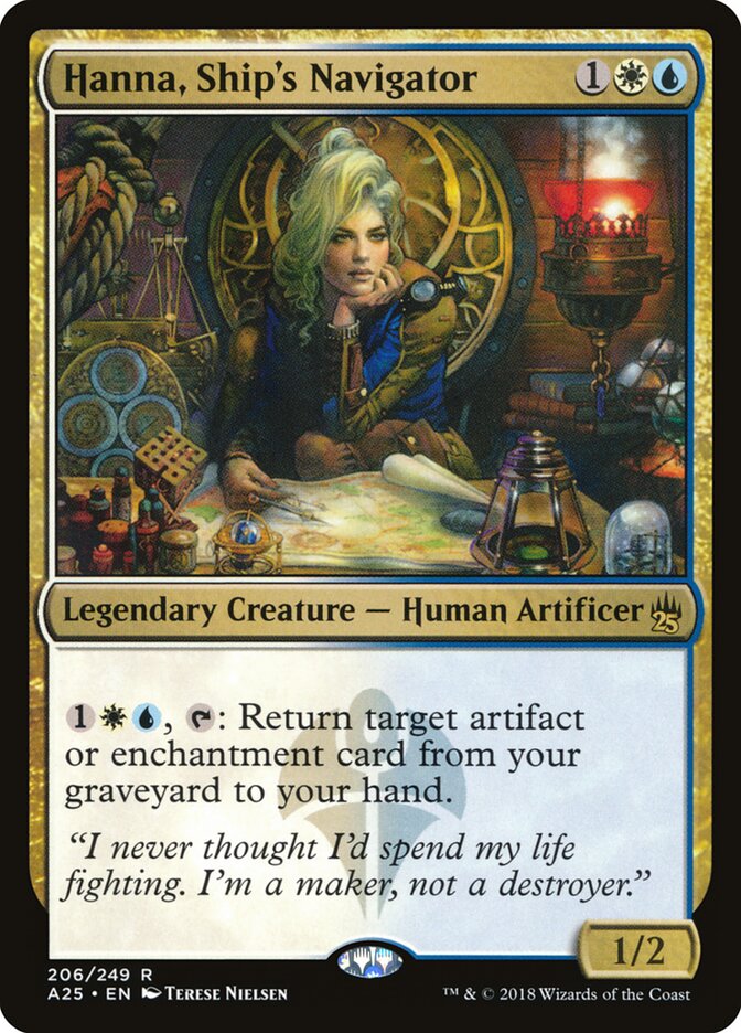 Hanna, Ship's Navigator (206) - Masters 25 (A25)