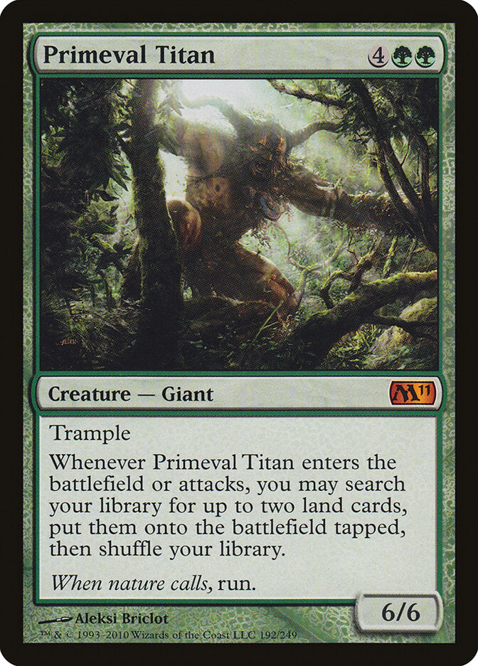 Primeval Titan (192) - Magic 2011 (M11)