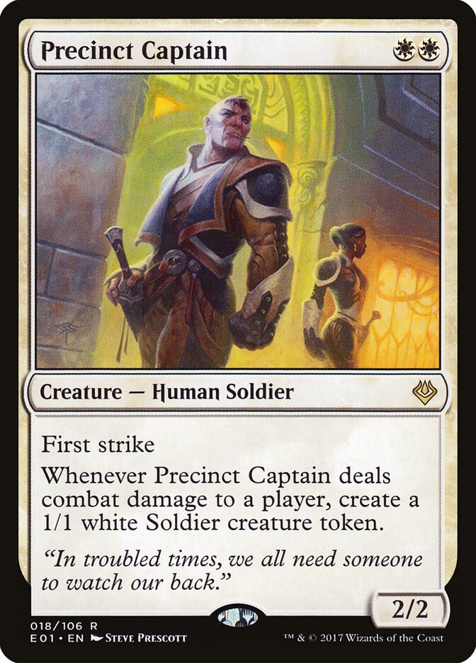 Precinct Captain (18) - Archenemy: Nicol Bolas (E01)