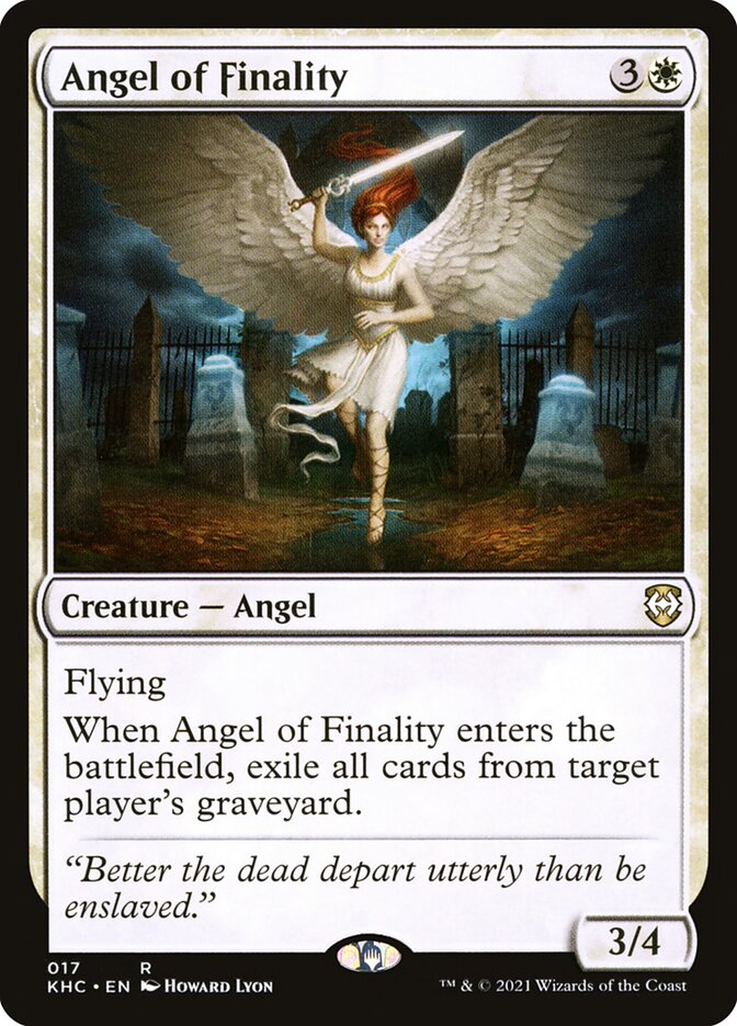 Angel of Finality (17) - Kaldheim Commander (KHC)