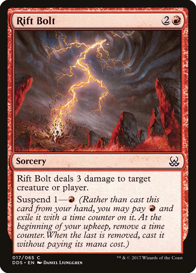 Rift Bolt (17) - Duel Decks: Mind vs. Might (DDS)