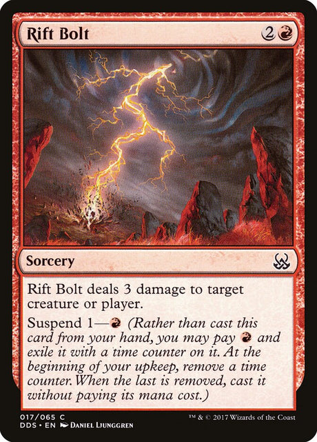 Rift Bolt (17) - Duel Decks: Mind vs. Might (DDS)