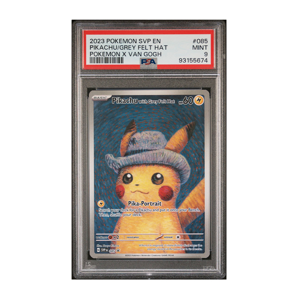 Pikachu with Grey Felt Hat