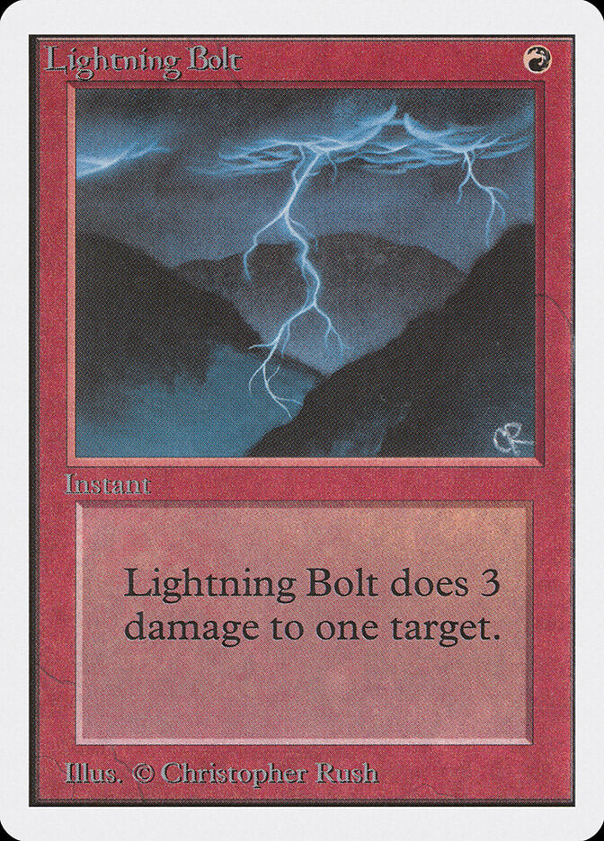 Lightning Bolt (162) - Unlimited Edition (2ED)
