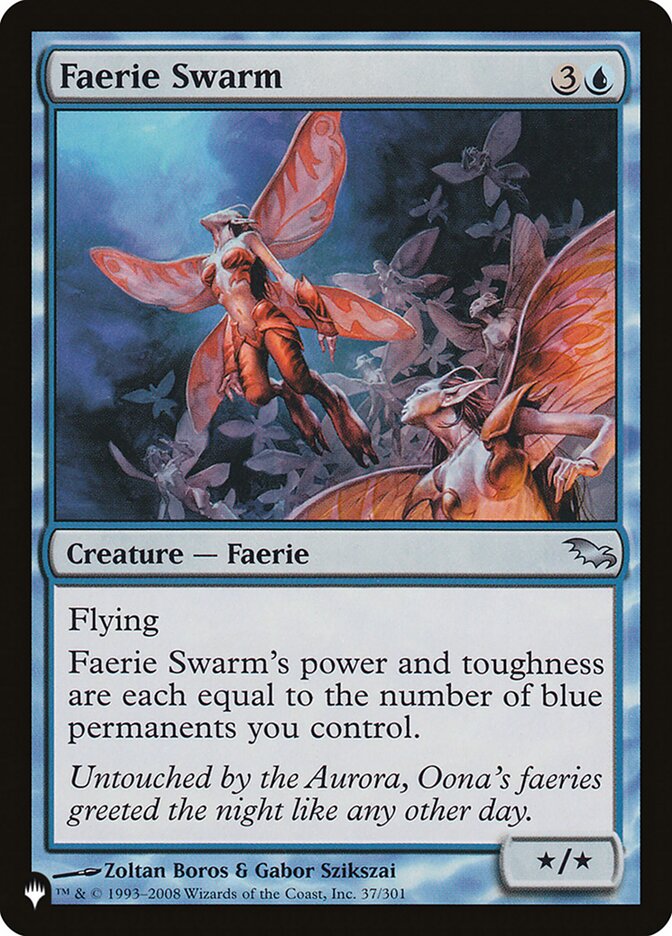 Faerie Swarm (SHM-37) - The List (PLST)