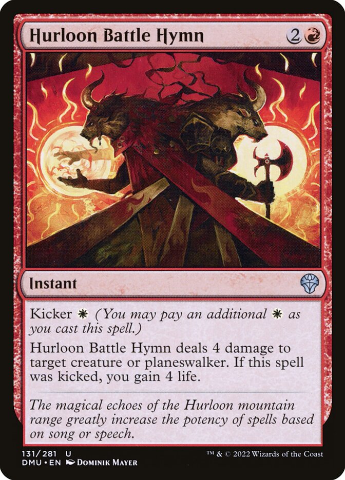 Hurloon Battle Hymn (131) - Dominaria United (DMU)