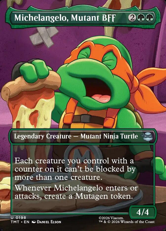Michelangelo, Mutant BFF (198) - Teenage Mutant Ninja Turtles (TMT)