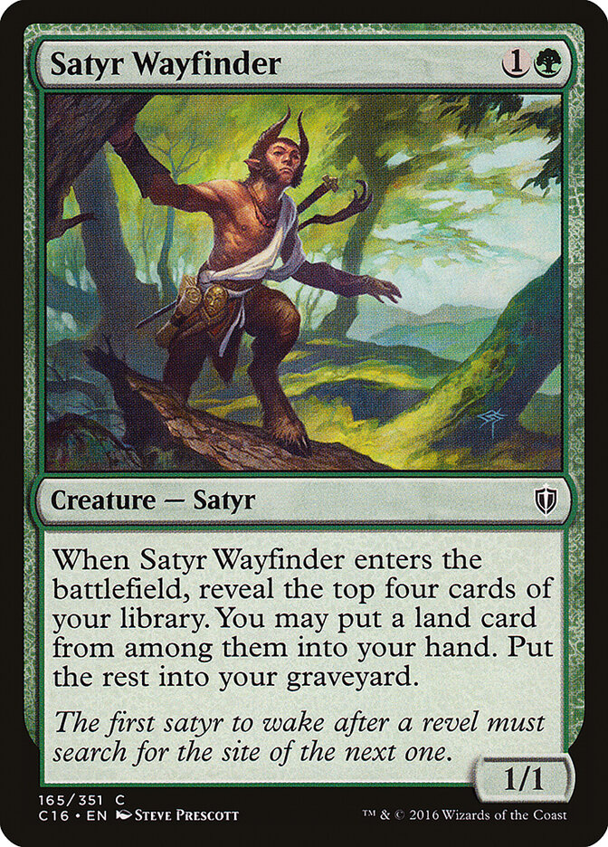 Satyr Wayfinder (165) - Commander 2016 (C16)