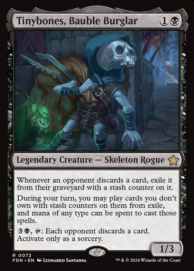 Tinybones, Bauble Burglar - [Foil] Foundations (FDN)