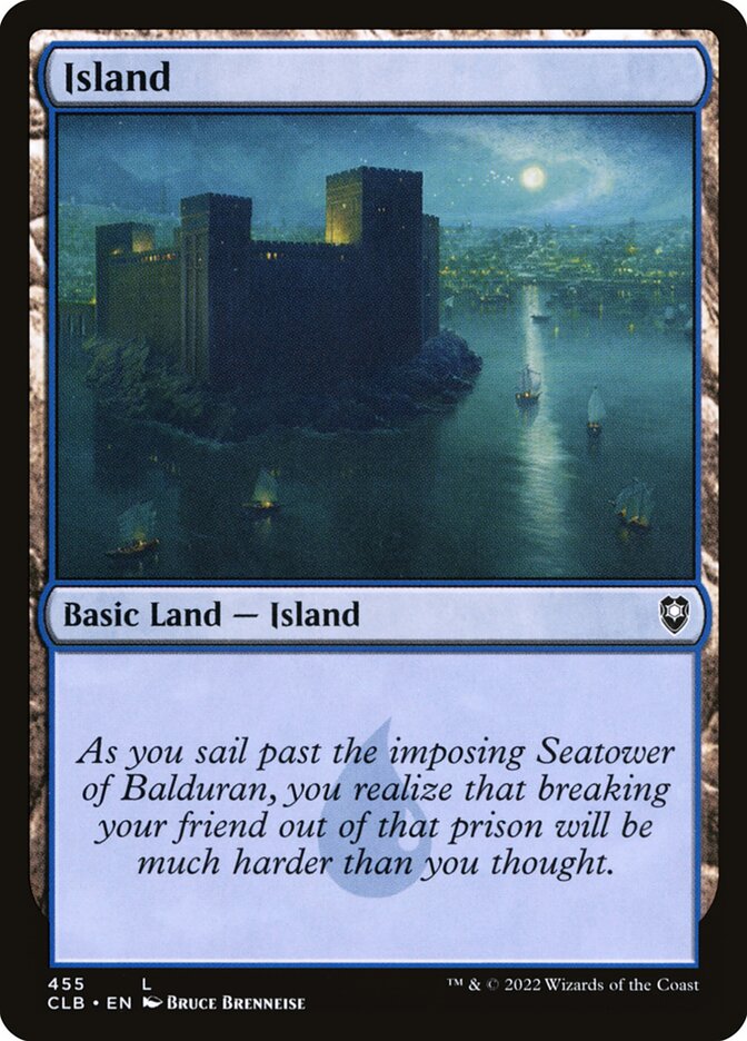 Island (455) - Commander Legends: Battle for Baldur's Gate (CLB)