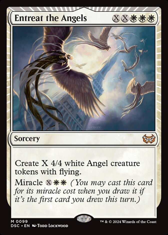 Entreat the Angels (99) - Duskmourn: House of Horror Commander (DSC)