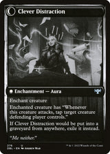 Distracting Geist // Clever Distraction (276) - Innistrad: Double Feature (DBL)