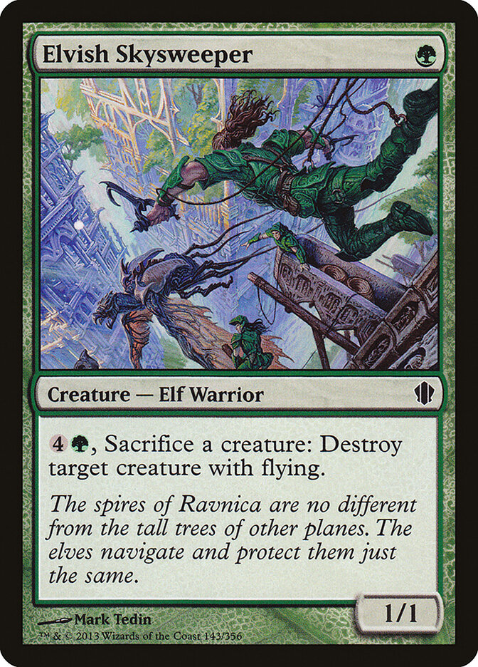 Elvish Skysweeper (143) - Commander 2013 (C13)