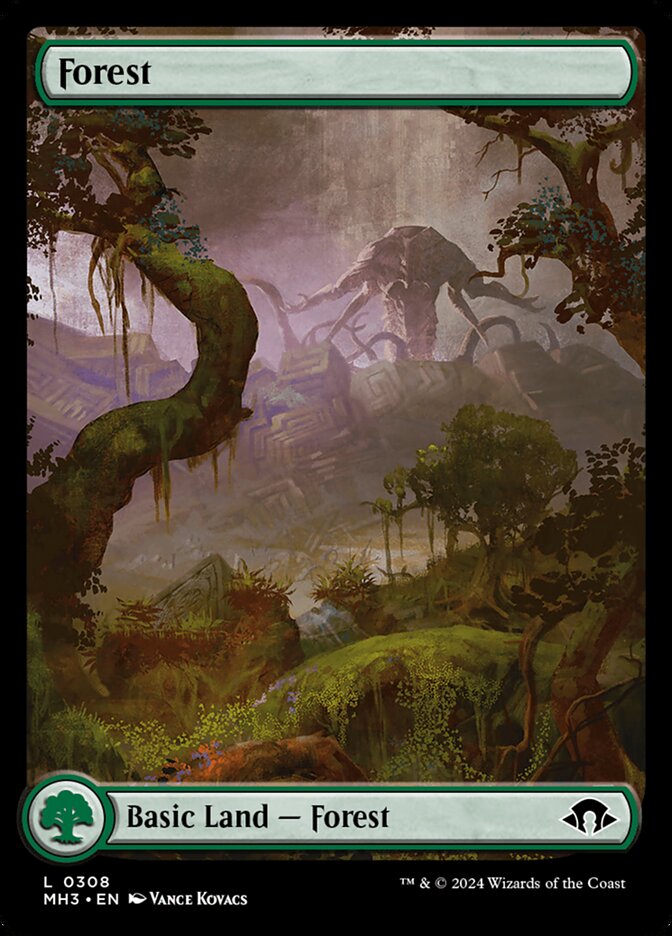 Forest (308) - [Full Art] Modern Horizons 3 (MH3)