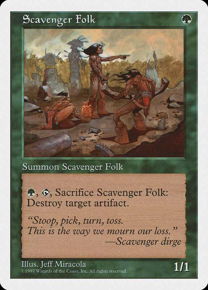 Scavenger Folk (323) - Fifth Edition (5ED)
