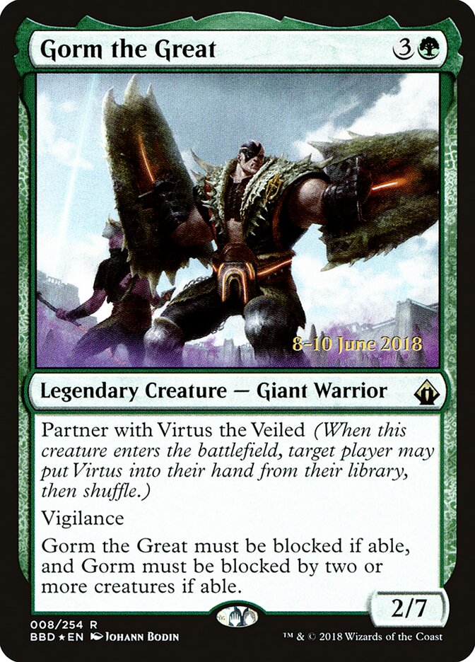 Gorm the Great (8s) - Battlebond Promos (PBBD)