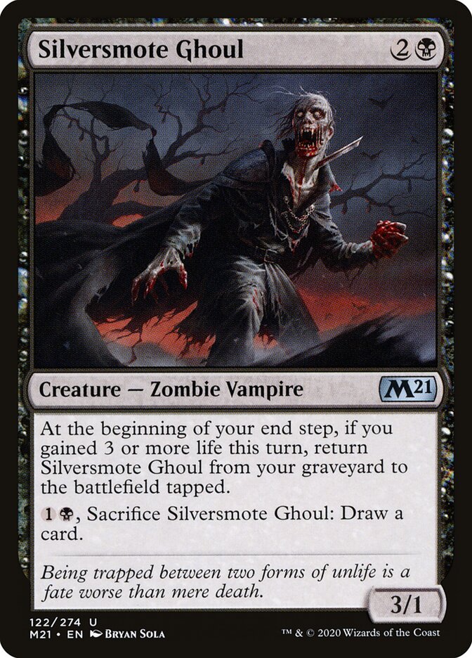 Silversmote Ghoul (122) - Core Set 2021 (M21)