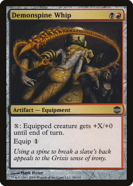 Demonspine Whip (39) - Alara Reborn (ARB)