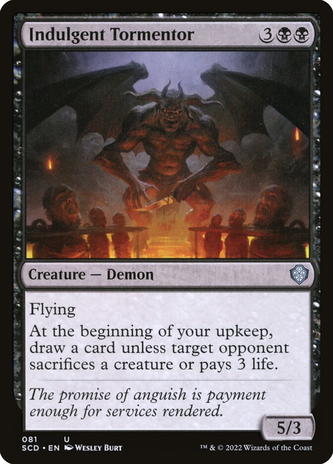 Indulgent Tormentor (81) - Starter Commander Decks (SCD)