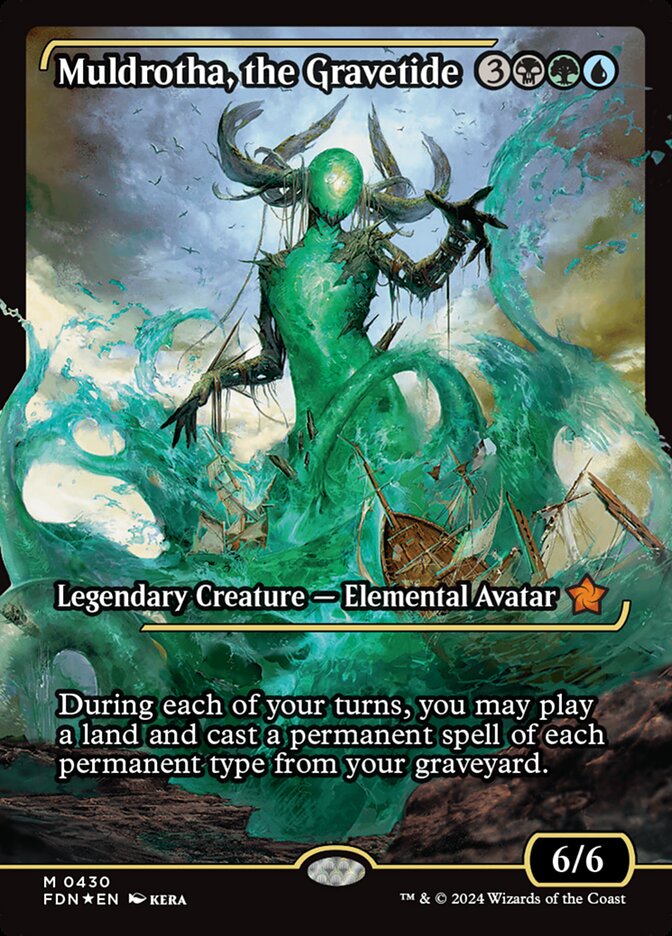 Muldrotha, the Gravetide - [Foil, Showcase] Foundations (FDN)
