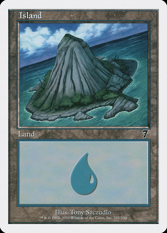 Island (335) - Seventh Edition (7ED)