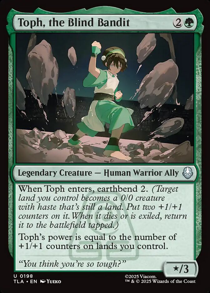 Toph, the Blind Bandit (198) - Avatar: The Last Airbender (TLA)