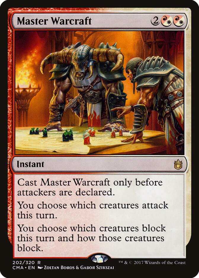 Master Warcraft (202) - Commander Anthology (CMA)
