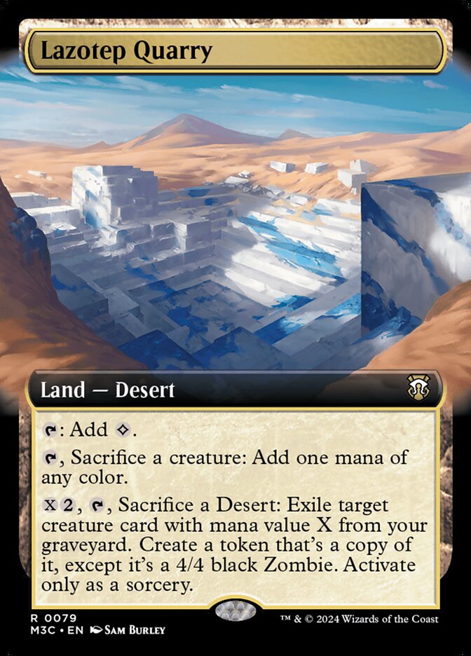 Lazotep Quarry - [Extended Art] Modern Horizons 3 Commander (M3C)