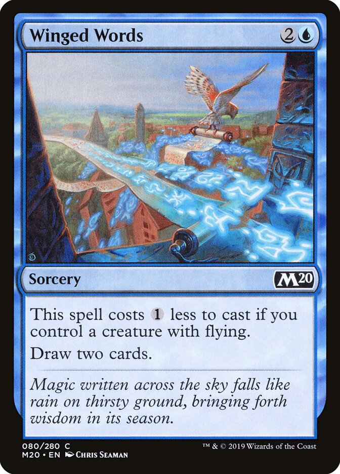 Winged Words (80) - Core Set 2020 (M20)
