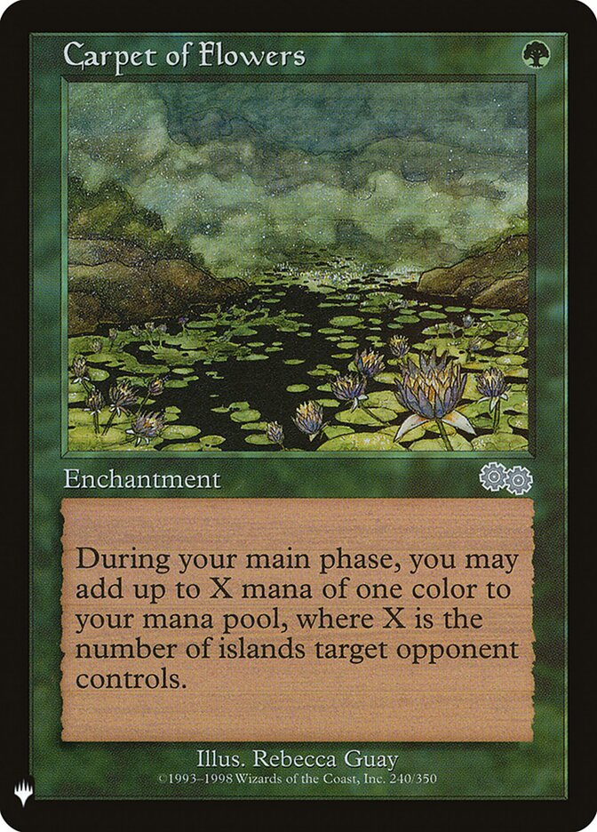 Carpet of Flowers (USG-240) - The List (PLST)