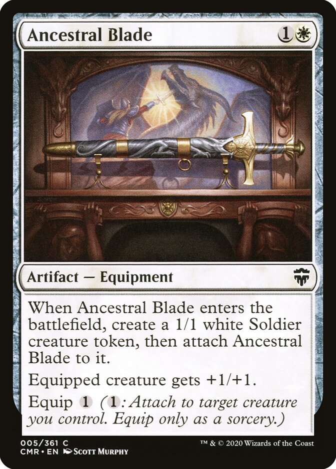 Ancestral Blade (5) - Commander Legends (CMR)