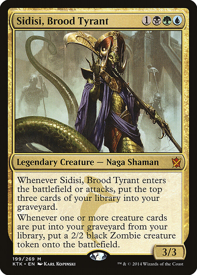 Sidisi, Brood Tyrant (199) - Khans of Tarkir (KTK)