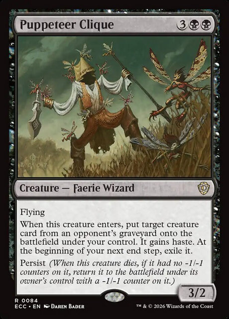 Puppeteer Clique (84) - Lorwyn Eclipsed Commander (ECC)