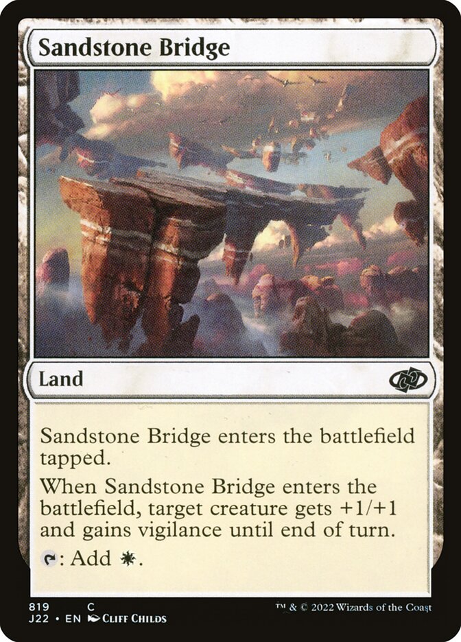 Sandstone Bridge (819) - Jumpstart 2022 (J22)