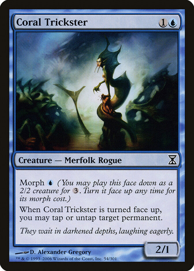 Coral Trickster (54) - Time Spiral (TSP)