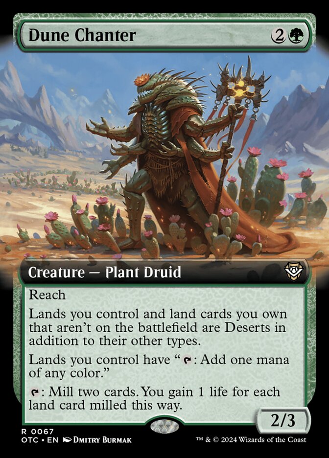 Dune Chanter (67) - Outlaws of Thunder Junction Commander (OTC)