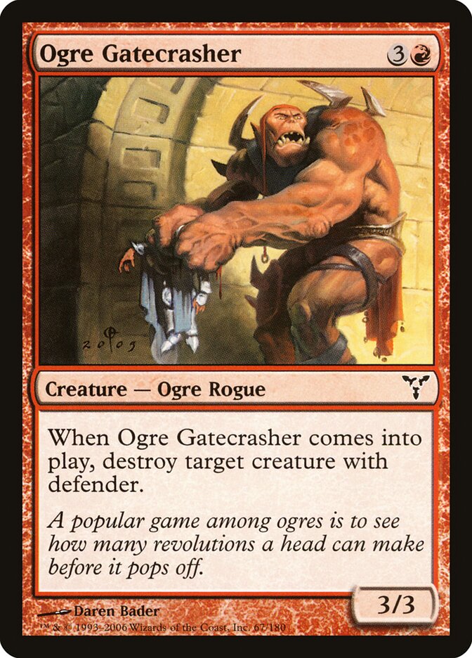 Ogre Gatecrasher (67) - Dissension (DIS)