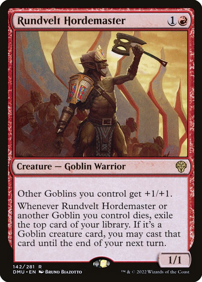 Rundvelt Hordemaster (142) - Dominaria United (DMU)