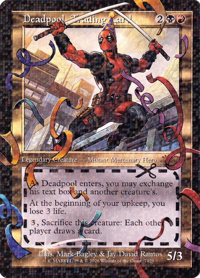 Deadpool, Trading Card (7129) - Secret Lair Drop (SLD)