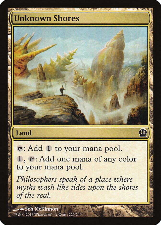 Unknown Shores (229) - Theros (THS)
