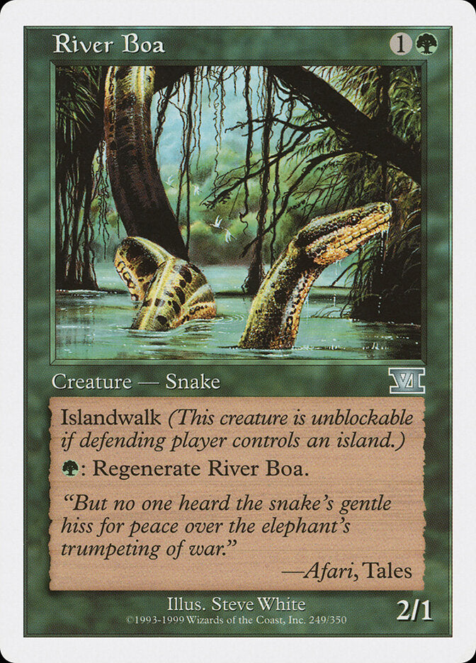River Boa (249) - Classic Sixth Edition (6ED)