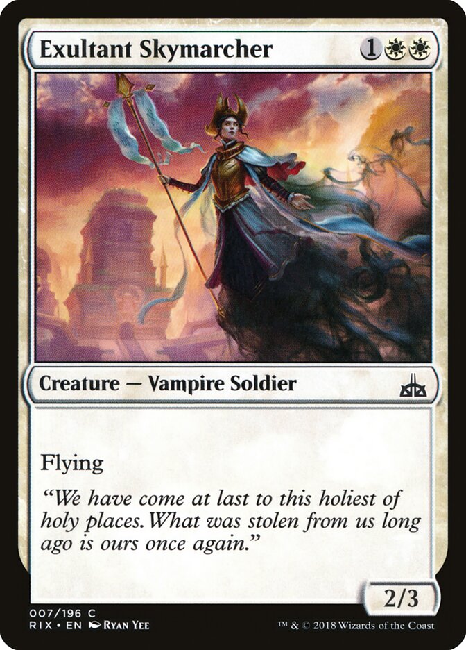 Exultant Skymarcher (7) - Rivals of Ixalan (RIX)