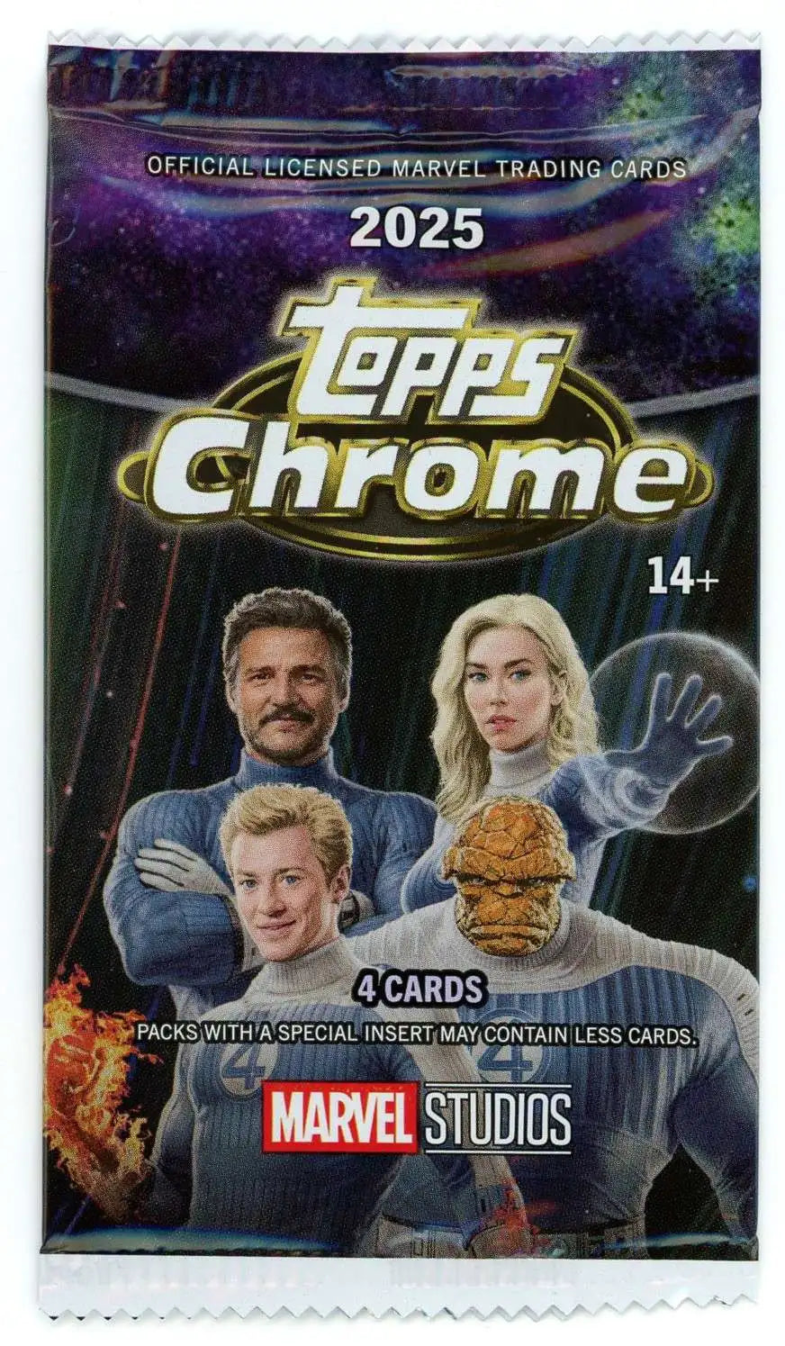 2025 Topps Chrome Marvel Studios Edition Blaster Pack