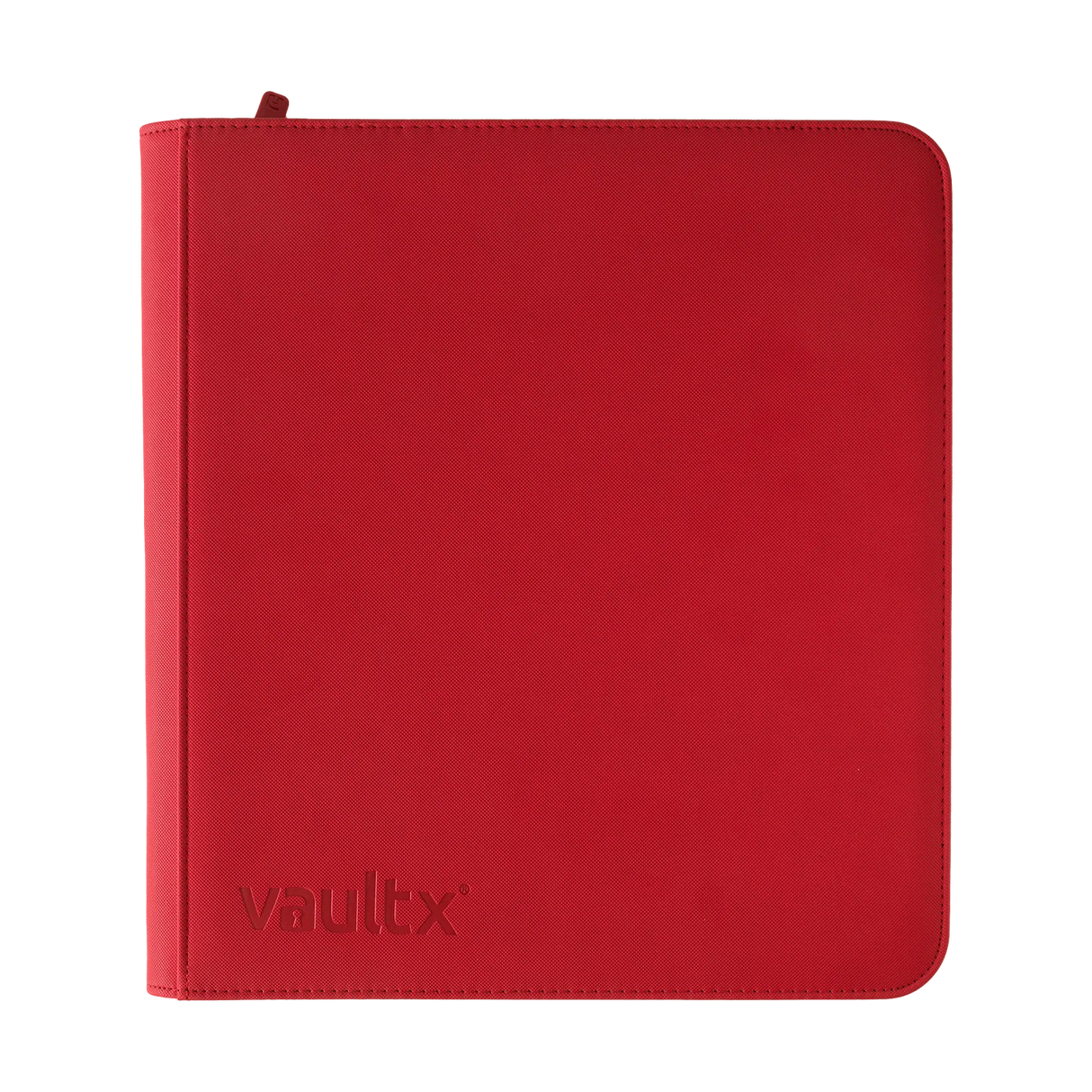 Vault X 12-Pocket Zip Binder - Red